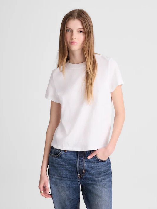 Madewell The Relaxed Tee In Vintage Jersey M